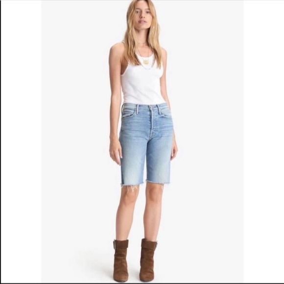 Mother Denim The Tomcat Bermuda Short in Jackpot NWT - Picture 3 of 9